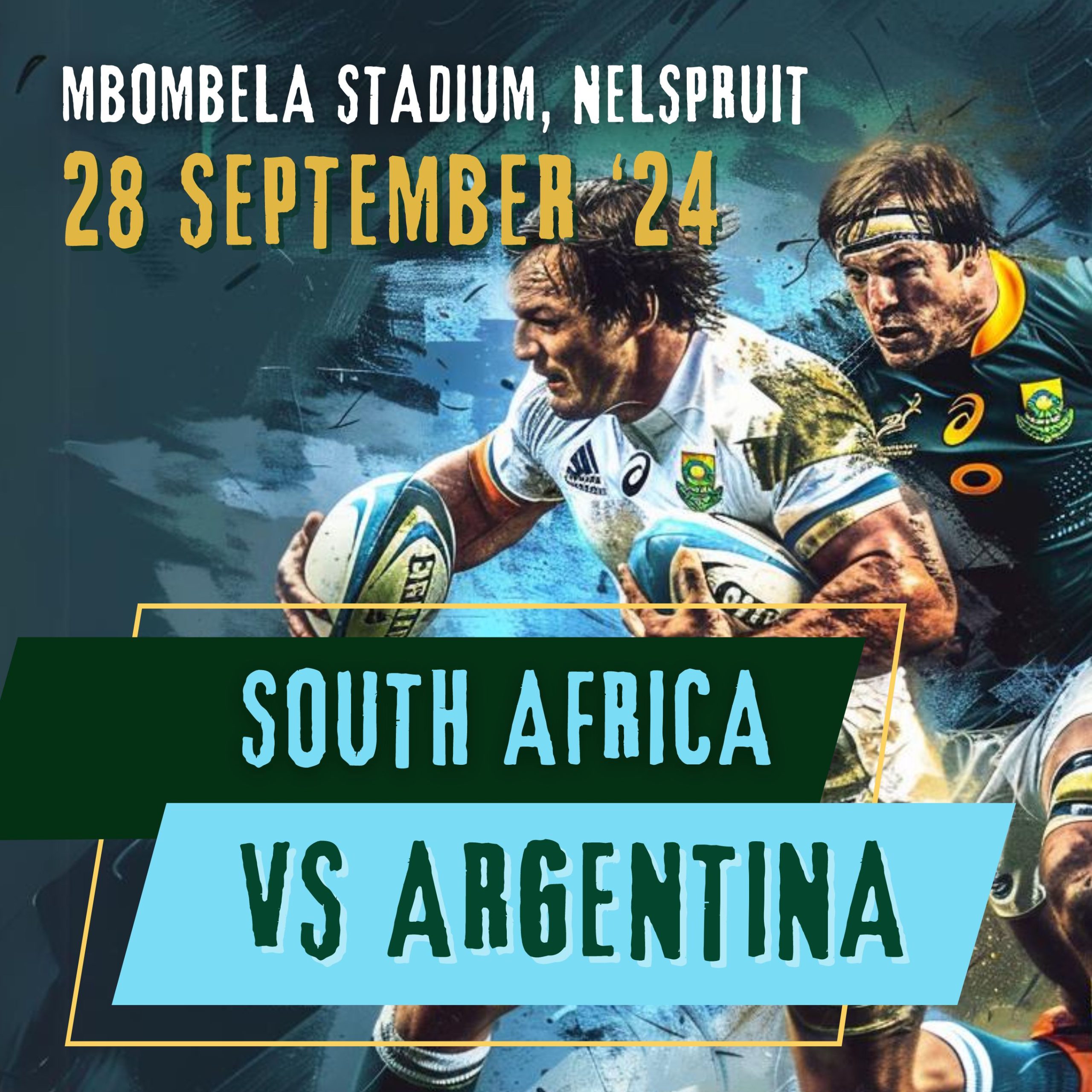 Pumas vs Springboks - 28 September