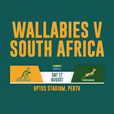 Springboks vs Wallabies on 17 August 2024