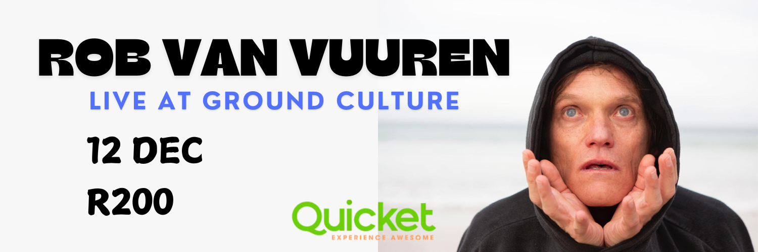 Rob van Vuuren at Ground Culture